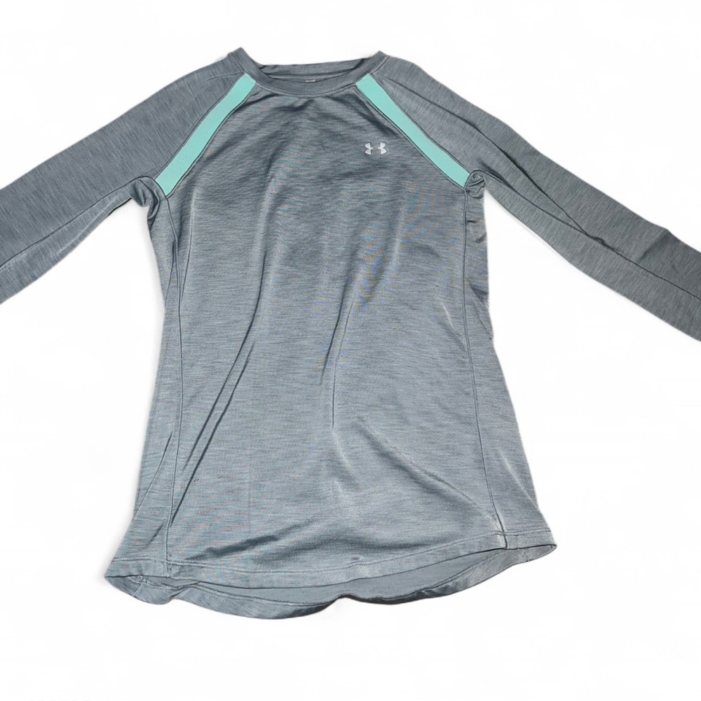 Under Armour Heather Gray Long Sleeve Thermal